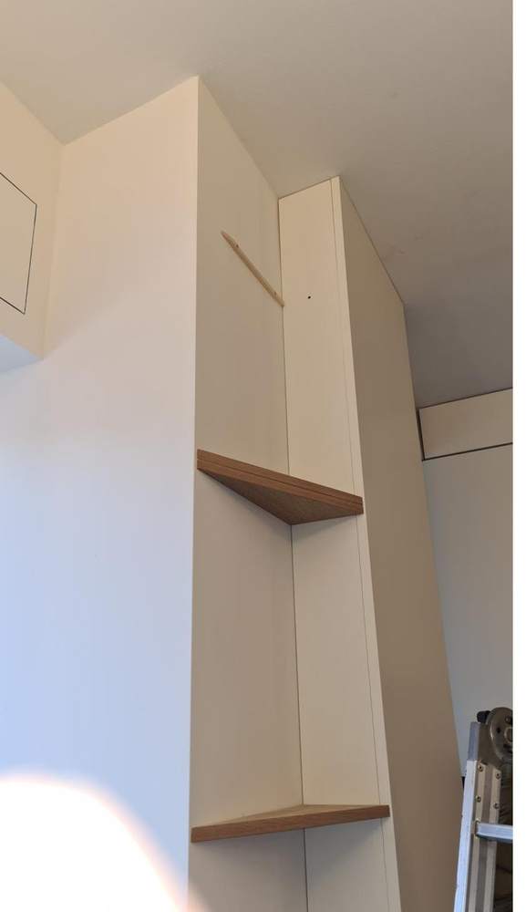 Ingresso bianco e rovere